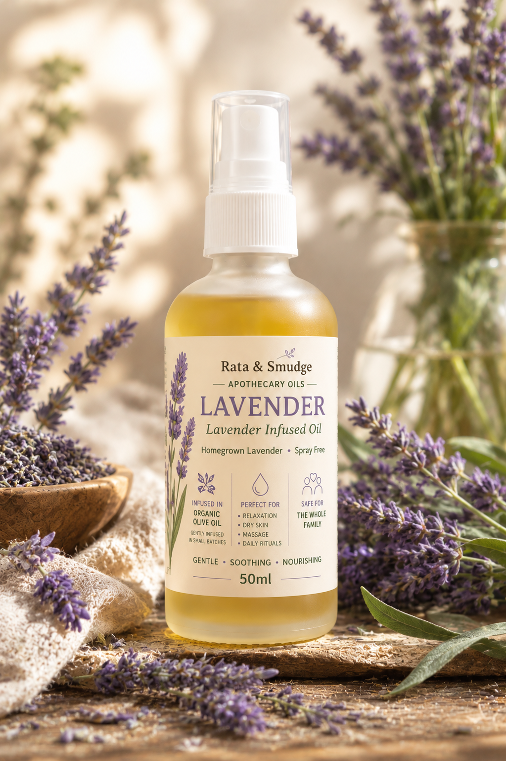 Lavender Infused Oil | Soothing Skin & Senses π